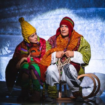 Líška s dúhovými očami