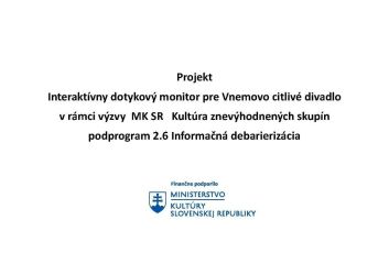 vnemovo citlive divadlo